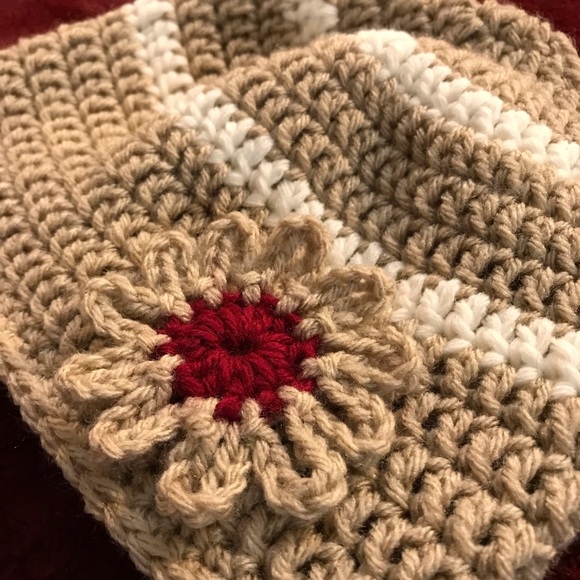 Handmade Crochet Unisex Beanie - Picture 2 of 5